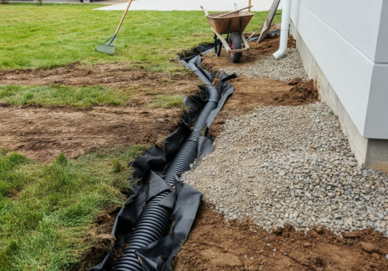 Drainage Pipe Setup